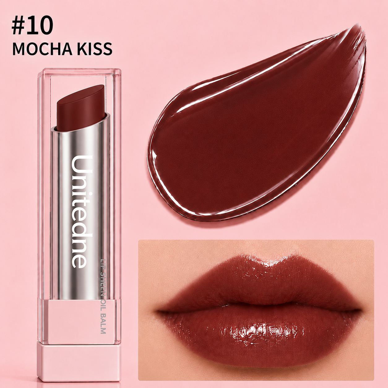 🔥Last Day Buy 1 Get 1 Free|Unitedne GLOW VEIL LIP SHEEN OIL BALM