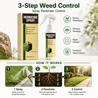 Root-Acting Weed Killer Spray – Fast & Long-Lasting Weed Control