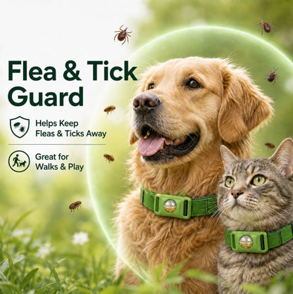 Pets Worming Collar Buckles| 60 Days Flea &Tick Free