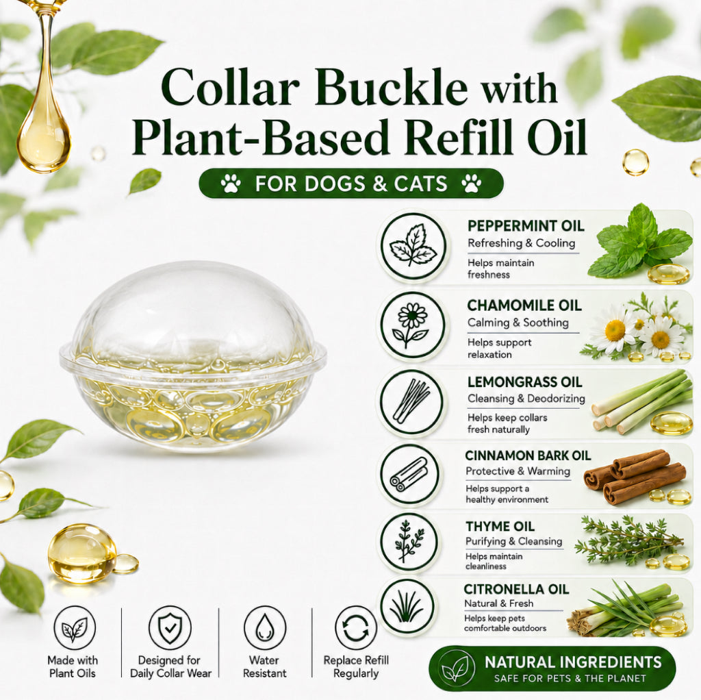 Pets Worming Collar Buckles| 60 Days Flea &Tick Free