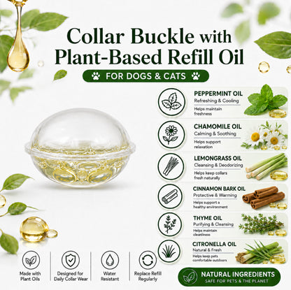 Pets Worming Collar Buckles| 60 Days Flea &Tick Free