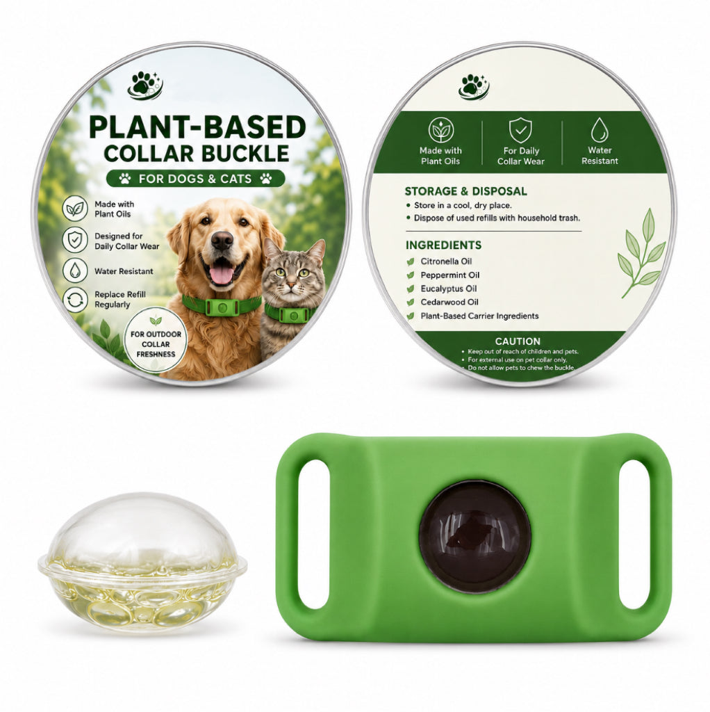 Pets Worming Collar Buckles| 60 Days Flea &Tick Free