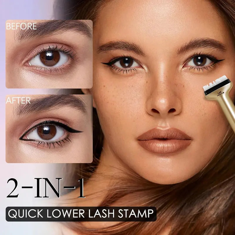 Reusable Lower Eyelash Stamps Kit
