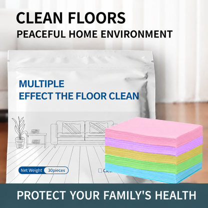 30-Pieces Multi-Effect Floor Cleaning Sheets