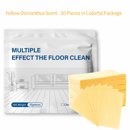 30-Pieces Multi-Effect Floor Cleaning Sheets