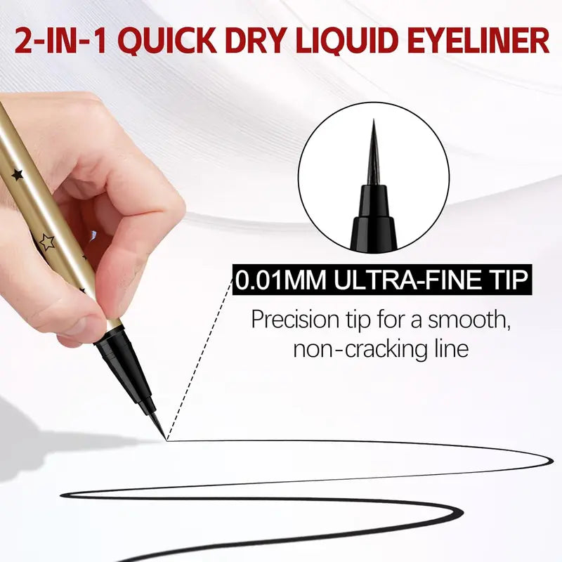 Reusable Lower Eyelash Stamps Kit