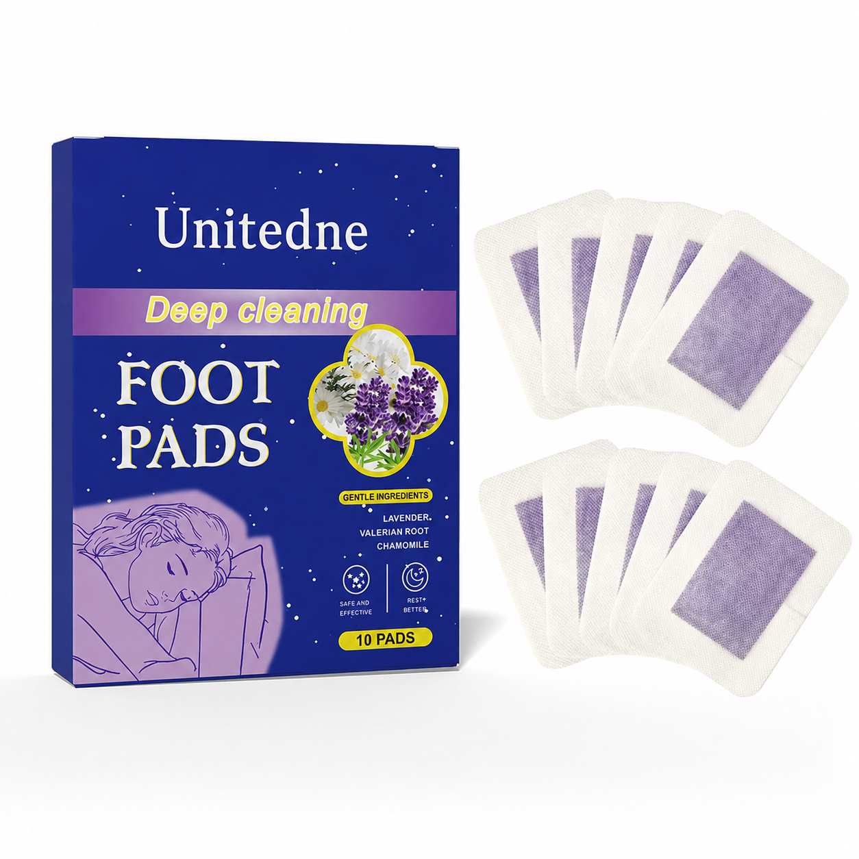 Unitedne Good Night Sleep Foot Pads
