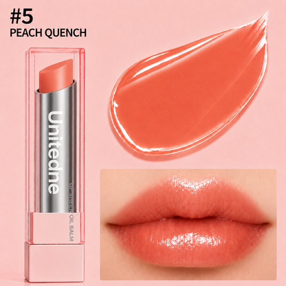 🔥Last Day Buy 1 Get 1 Free|Unitedne GLOW VEIL LIP SHEEN OIL BALM