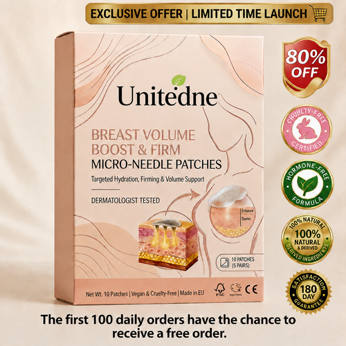 🔥Limited-time 60% sale--Unitedne Targeted Breast Enhancement Advanced Nano-Microneedle Patches