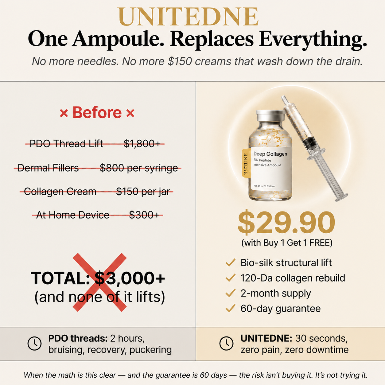 🔆Korean Silk Collagen Ampoule
