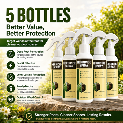 Root-Acting Weed Killer Spray – Fast & Long-Lasting Weed Control