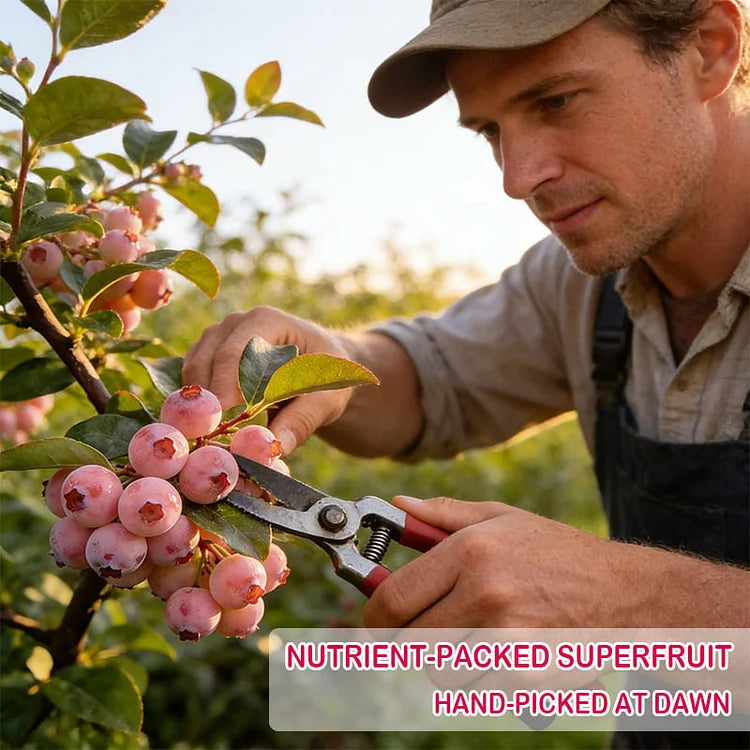 🔥50K+ SOLD!💟Pink Blueberry Seeds -😋A Uniquely Delightful Taste(2 PCS-1000 seeds)